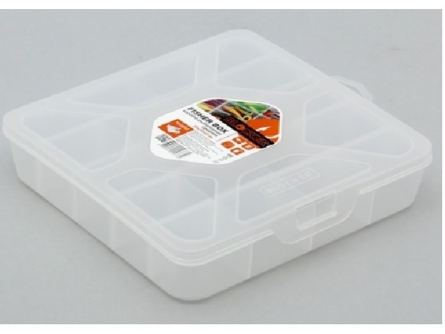 Коробка рыболовная средняя прозрачный матовый 3777/32